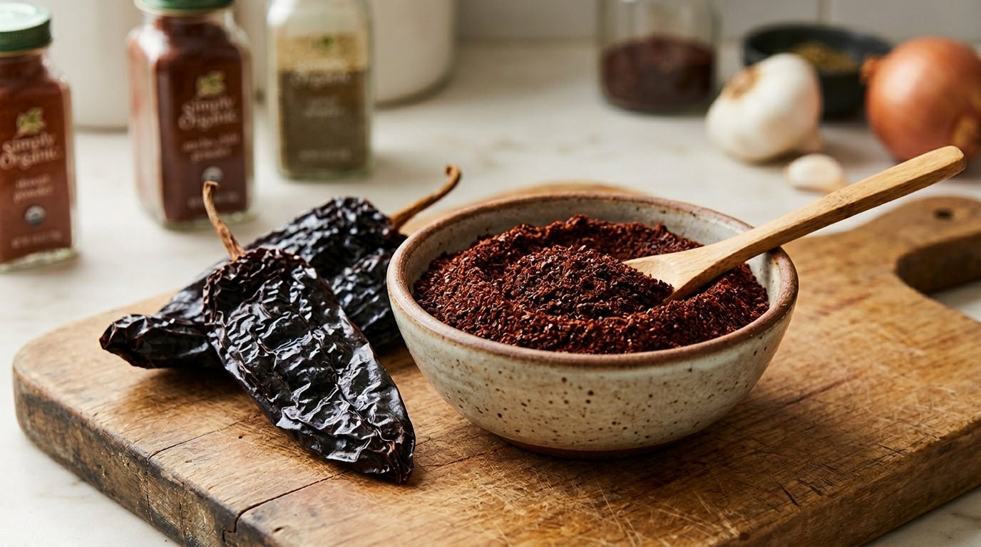 Dried Poblano Pepper (Ancho Chile) - Earth's Fuel