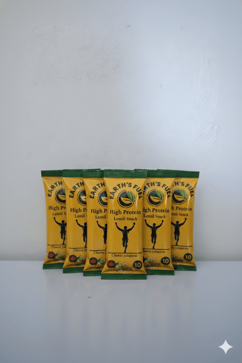 Earth's Fuel - Cheesy Jalapeño Power Pack (6x40g) - Earth's Fuel