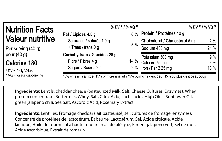 Earth's Fuel - Cheesy Jalapeño Power Pack (6x40g) - Earth's Fuel