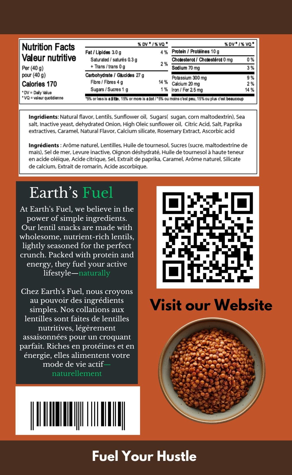 The BBQ Protein Power Crunch: 35g of Protein (Topper) - Earth's Fuel